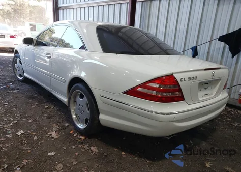 2002 Mercedes-Benz Cl 500 из США, поврежденный, VIN WDBPJ75J82A029232